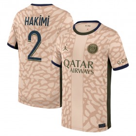 Maillot Foot Paris Saint Germain Hakimi 2 Jordan Quatrième 2023-24